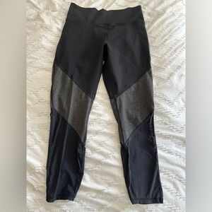 Black and Gray Fabletics Leggings